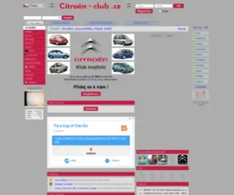 Citroen-Club.cz(Citroën) Screenshot
