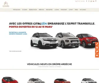 Citroen-Montelimar.fr(Citroën Montélimar) Screenshot