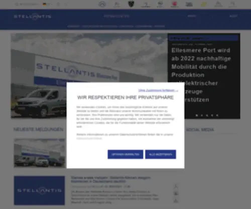 Citroen-Presse.de(Medien PSA Deutschland) Screenshot