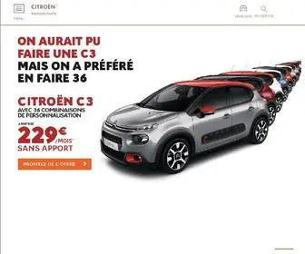 Citroen.gp(Vente et achat voitures neuves) Screenshot