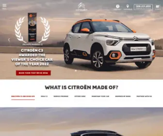 Citroen.in(Citroën) Screenshot