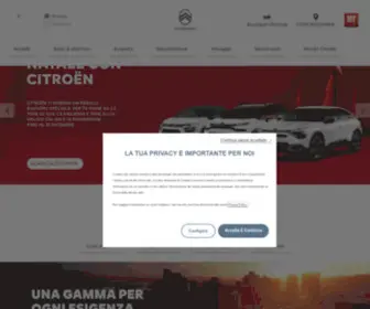 Citroen.it(Citroën Italia) Screenshot