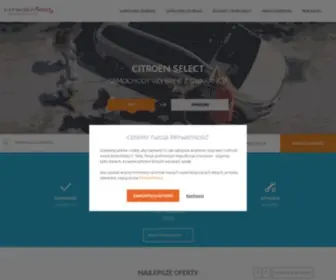 Citroenselect.pl(Citroën Select) Screenshot