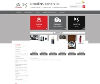 Citroenshoppen.dk(CitroenShoppen) Screenshot