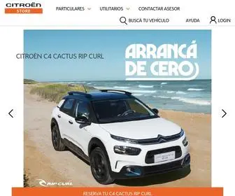 CitroenStore.com.ar(Citroën) Screenshot