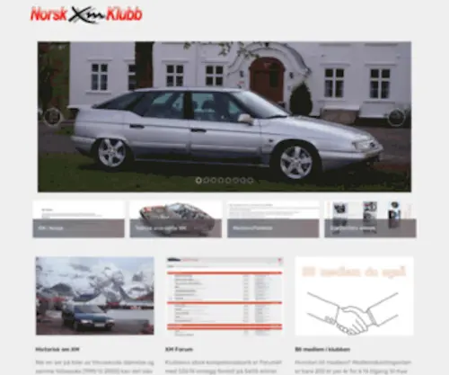 Citroenxm.no(NXMK) Screenshot