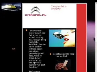 Citrofiel.nl(Citrofiel) Screenshot