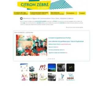 Citronzebre.fr(Agence) Screenshot