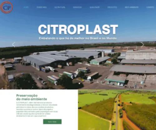 Citroplast.com.br(Papel) Screenshot
