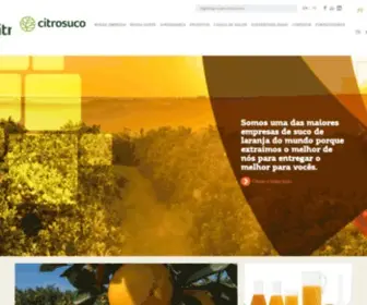 Citrosuco.com.br(Citrosuco) Screenshot