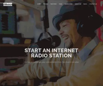 Citrus3.com(The Internet Radio Company) Screenshot