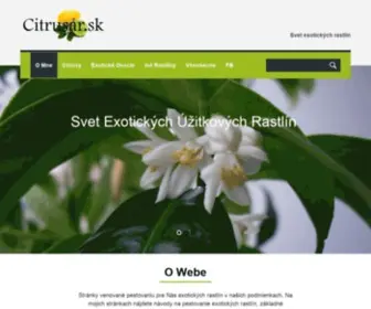 Citrusar.sk(Citrónovník) Screenshot