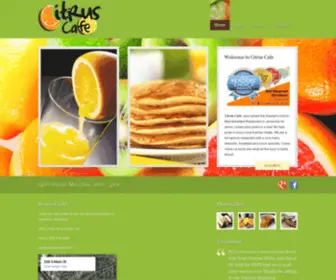 Citruscafe208.com(Citrus Cafe) Screenshot