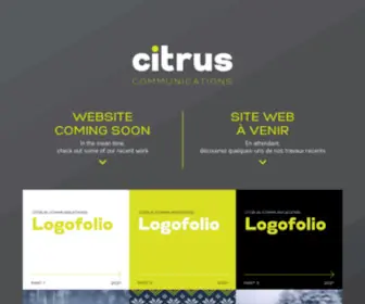 Citruscommunications.com(We are Graphic Designers) Screenshot