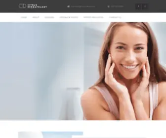 Citrusderm.com(Citrus Dermatology) Screenshot