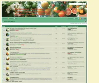 Citrusforum.org.ua(Цитрусовый) Screenshot