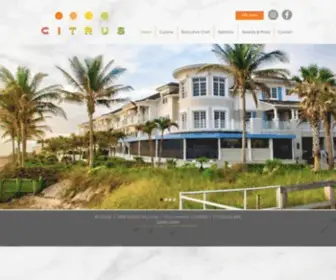 Citrusgrillhouse.com(A Vero Beach) Screenshot