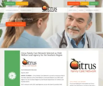 Citrushealth.com(Citrus Health Network) Screenshot