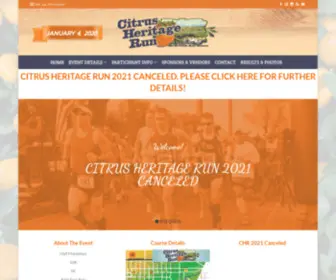 Citrusheritagerun.com(Citrus Heritage Run) Screenshot