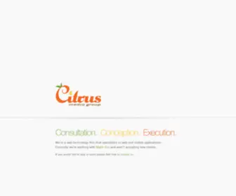 Citrusme.com(Citrus Media Group) Screenshot