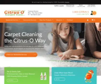 Citrusocarpetcleaning.com(Carpet Cleaning Vancouver) Screenshot