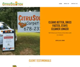 Citrusolutiondawsonlumpkin.com(Citrusolution of Dawson/Lumpkin) Screenshot