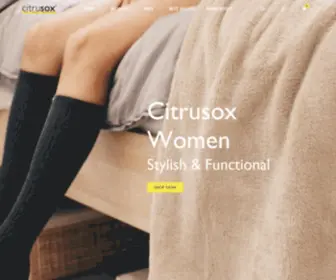 Citrusox.com(Socks, stockings and leggings shop in Singapore) Screenshot