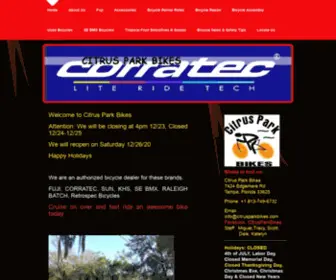 Citrusparkbikes.com(CITRUS PARK BIKES) Screenshot