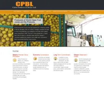 Citrusproductsbelize.com(Citrus Products of Belize Ltd) Screenshot