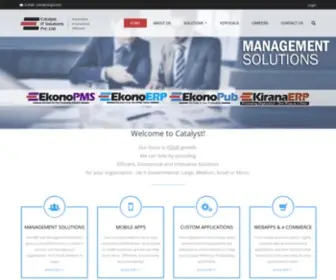 Citspl.com(Catalyst IT Solutions Pvt) Screenshot