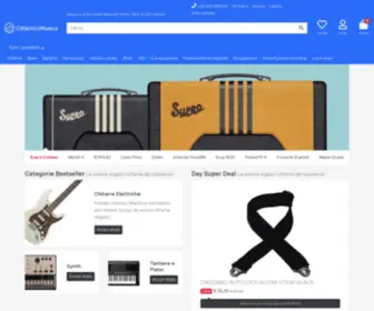 Cittadellamusica.org(Vendita strumenti musicali online) Screenshot