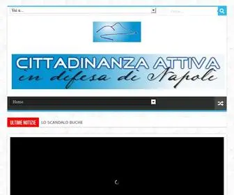 Cittadinanzattivanapoli.com(CITTADINANZA ATTIVA IN DIFESA DI NAPOLI) Screenshot