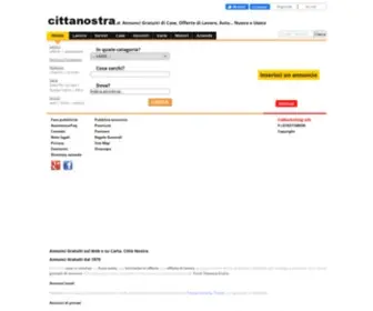 Cittanostra.it(Trova o inserisci i tuoi annunci di lavoro) Screenshot