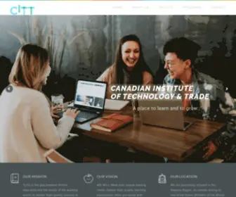 Cittedu.org(Canadian Institute of Technology and Trades) Screenshot