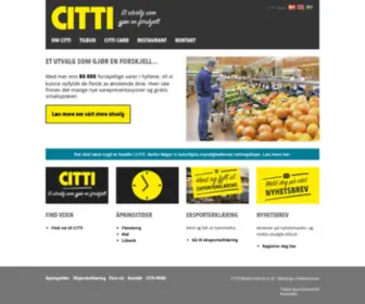 Citti.no(Grensehandel i Tyskland) Screenshot