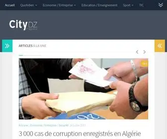 City-DZ.com(City-DZ Magazine | Algérie Infos & Actualité thématique) Screenshot