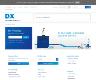 City-Link.co.uk(DX Delivery Services and Tracking) Screenshot