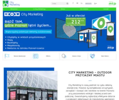 City-Marketing.pl(Reklama outdoorowa w Poznaniu) Screenshot