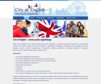 City-OF-English.edu.pl(Szkoła) Screenshot