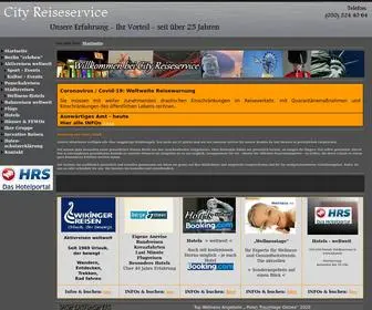 City-Reiseservice.de(City Reiseservice) Screenshot