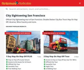 City-Sightseeing.us(City Sightseeing San Francisco) Screenshot