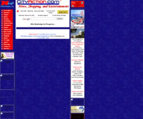 Cityaction.com(Newsroom) Screenshot