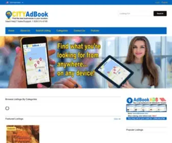 Cityadbook.com(City Ad Book Local Business Directory) Screenshot
