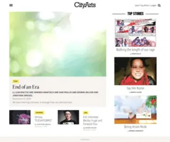 Cityartsmagazine.com(City Arts Magazine) Screenshot