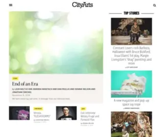 Cityartsonline.com(City Arts Magazine) Screenshot