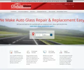 Cityautoglass.com(Auto Glass Repair and Replacement Made Easy) Screenshot
