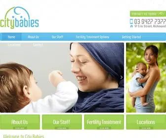 Citybabies.com.au(City Babies) Screenshot