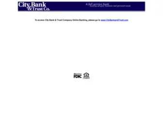 Citybankandtrust.org(Citybankandtrust) Screenshot