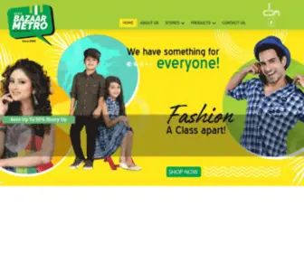 Citybazaarmetro.com(City Bazaar Metro) Screenshot