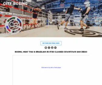 Cityboxing.com(CITY BOXING) Screenshot